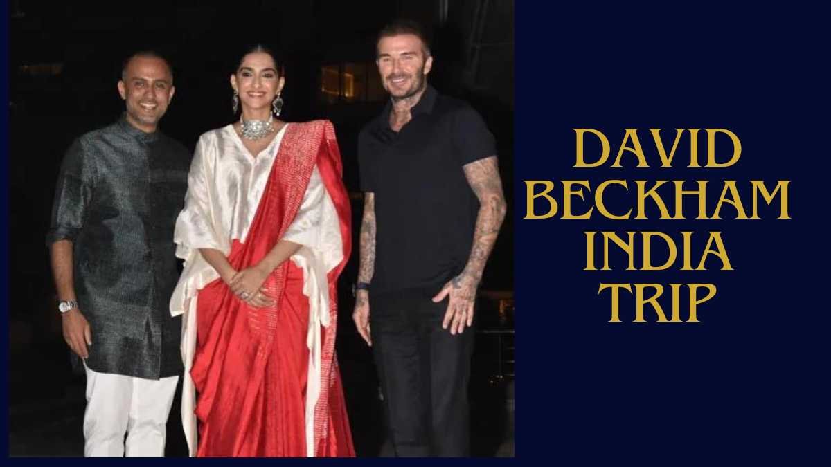 David Beckham India Trip