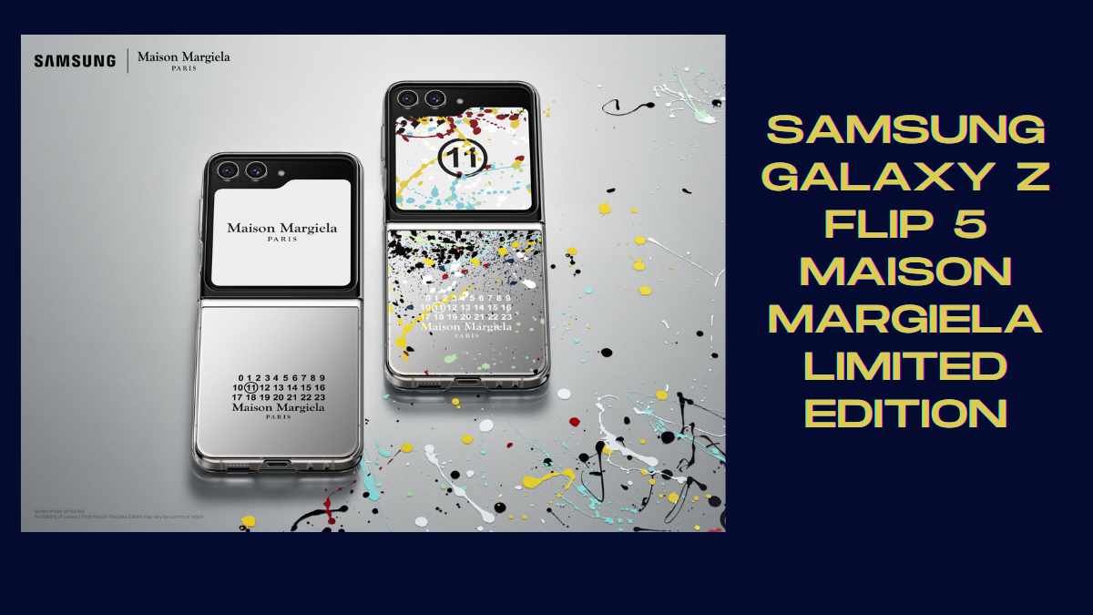 Samsung Galaxy Z Flip 5 Maison Margiela Limited Edition