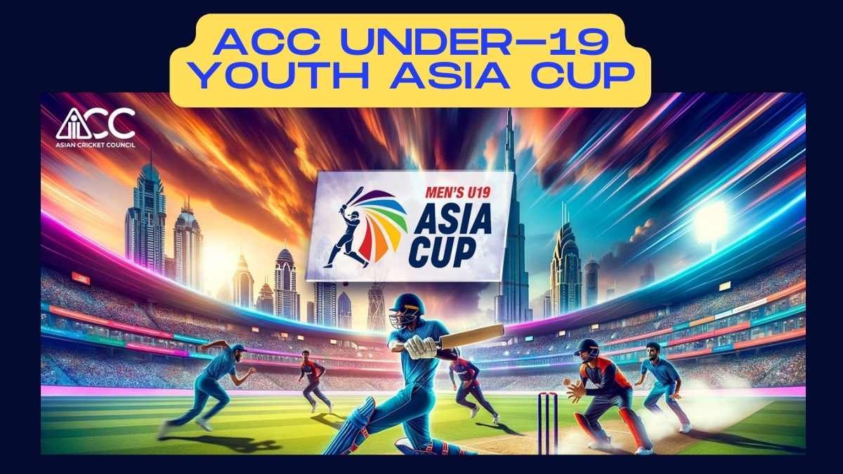 ACC Under19 Youth Asia Cup When and where to watch India vs Pakistan