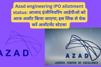 Azad engineering IPO allotment status