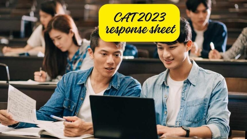 CAT 2023 response sheet