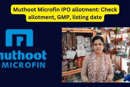 Muthoot Microfin IPO allotment: Check allotment, GMP, listing date