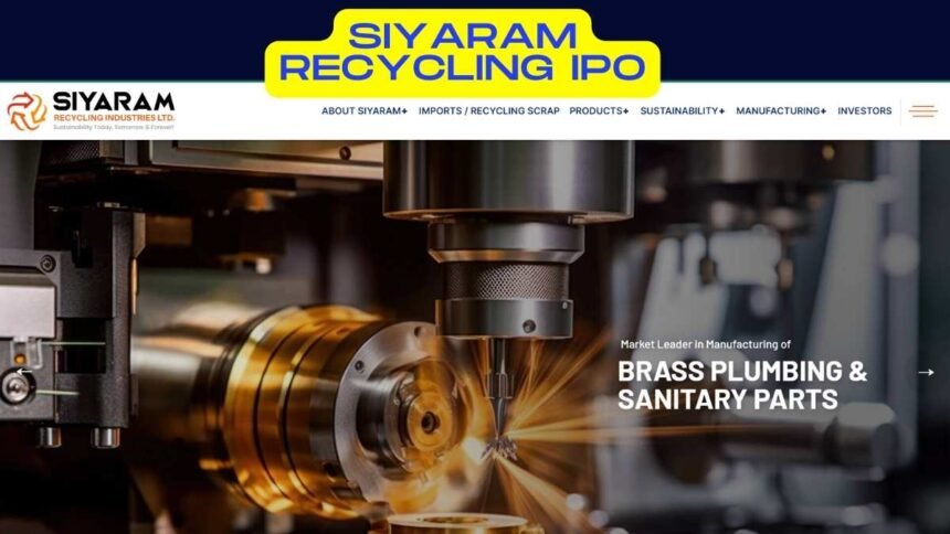 Siyaram Recycling IPO