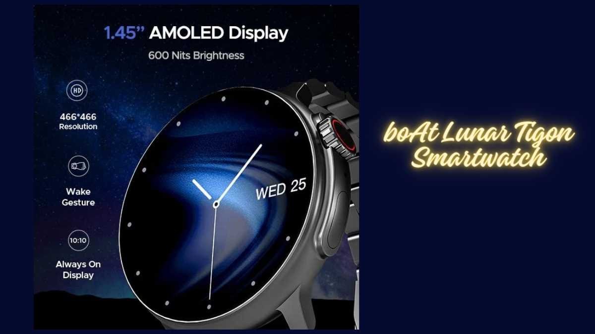 boAt Lunar Tigon Smartwatch