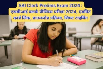 SBI Clerk Prelims Exam 2024