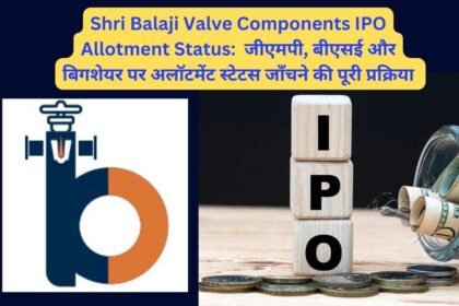 Shri Balaji Valve Components IPO Allotment Status